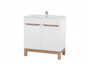 Set Mobilier Baie Bora White 80 cm [1]
