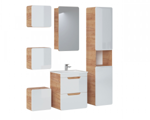 Set Mobilier Baie LUCAS 50 cm