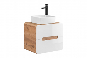 Set Mobilier Baie LUCAS 60 cm cu cos de rufe [6]