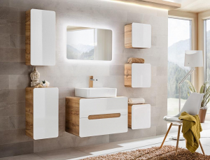 Colectia Lucas - Set Mobilier Baie LUCAS 2 80 cm