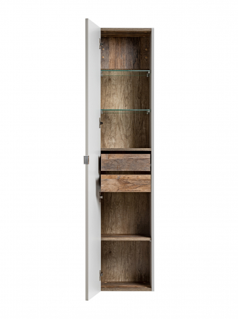 Set MOBILIER BAIE SUSPENDAT Santander TAUPE 60 CM, GRI LUT LUCIOS [2]
