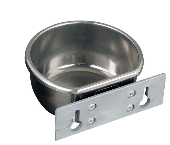 Hranitor adapator 850ml, inox + sistem de prindere [2]