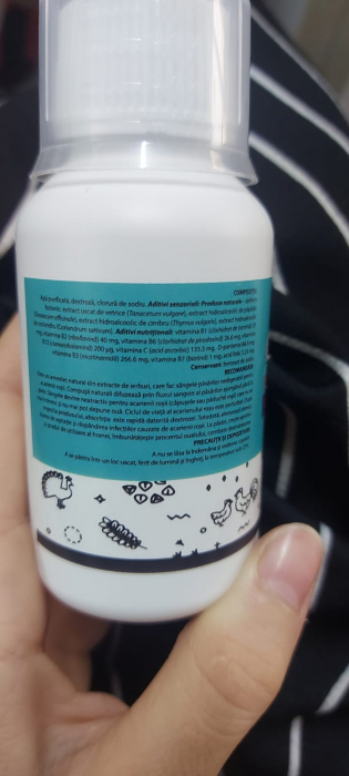 Antipoux Paduchi rosii, pasari de curte 100ml [3]