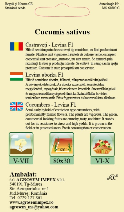 Castraveti Levina F1 3gr [2]