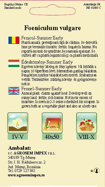Fenicul Summer early 1gr [2]