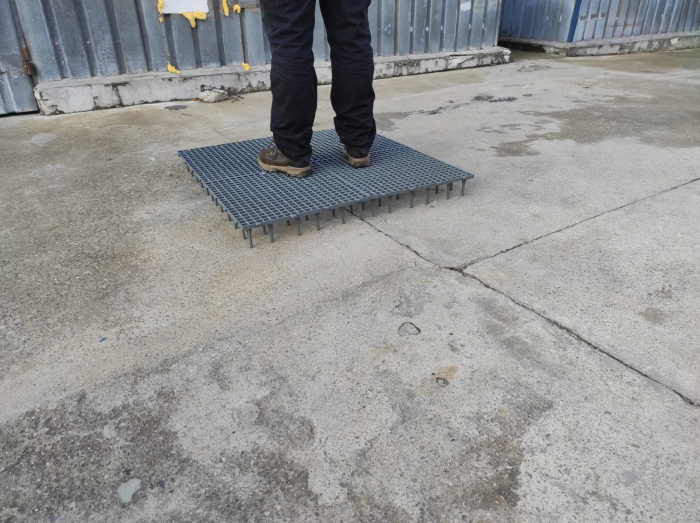 Grătar pentru podea 100 x 50 x 10cm gri [2]