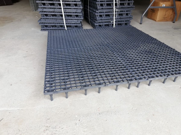 Grătar pentru podea 50 x 50 x 6cm gri [4]
