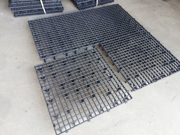 Grătar pentru podea 50 x 50 x 8cm gri [3]