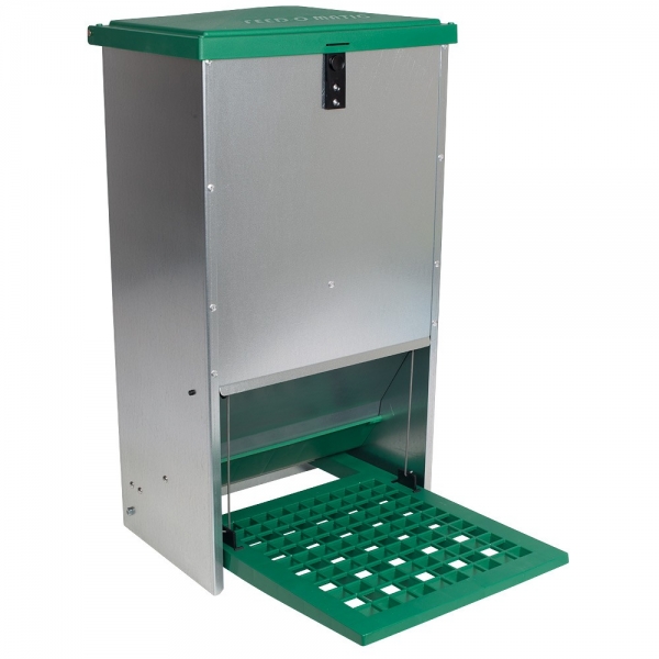 Hrănitoare automată pentru găini cu pedală capacitate 20kg [2]