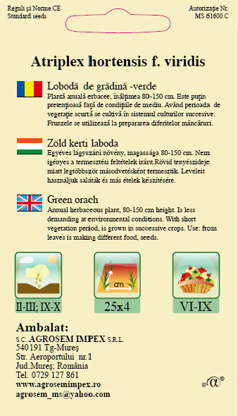 Loboda verde de gradina 0.3gr [2]