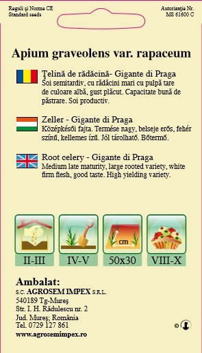 Telina radacina Gigante di Praga 1.5gr [2]