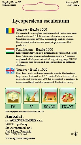 Tomate Buzau 1600 0.2gr [2]