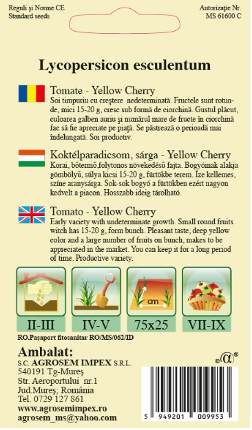 Tomate Yellow Cherry 0.2gr [2]
