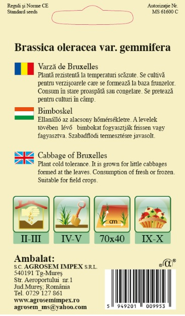 Varza de Bruxelles 1.5gr [2]