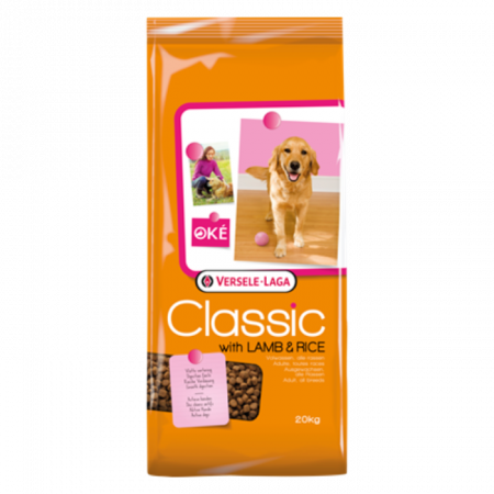 Versele Laga - Hrana uscata Caini Oke Dog Classic Lamb & Rice, Miel si Orez 20kg