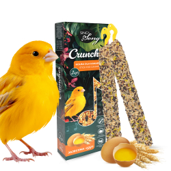 Papagali - Batoane canari Sing Song ou si seminte, 2 bucati