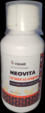 Suplimente si produse de uz veterinar - Neovita - ovomax cu oregano, 100ml