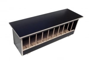 Hrănitori - Hrănitor porumbei 150cm din placaj cu grătar