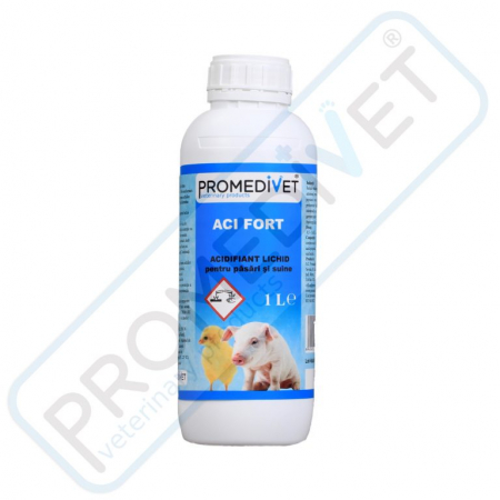 Adjuvanți Promedivet - Aci Fort Soluție 1L - acidifiant