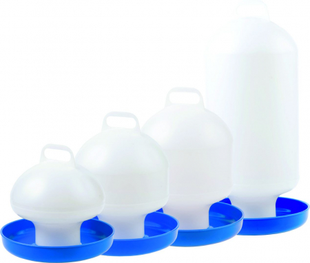 Adăpători - Adăpătoare păsări 2.5 l alb/albastru