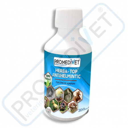 Adjuvanți Promedivet - Herba Top Antihelmintic 200ml