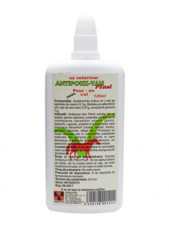 Accesorii - Antipoux van plant 120ml