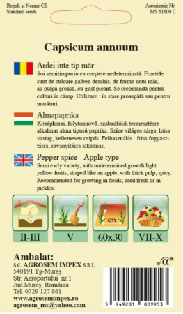 Ardei iute Alma Picante 0.2gr [1]