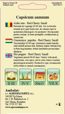 Ardei iute Red Cherry small 0.3gr [1]