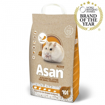 Accesorii - Asternut igenic din celuloza Asan Petit 5 L