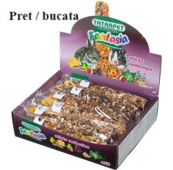 Hrana - Batoane pentru rozatoare seminte/legume, 1 bucata