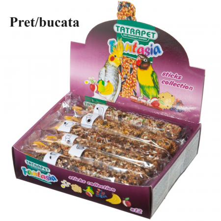 Papagali - Batoane seminte pt nimfe, 1 bucata