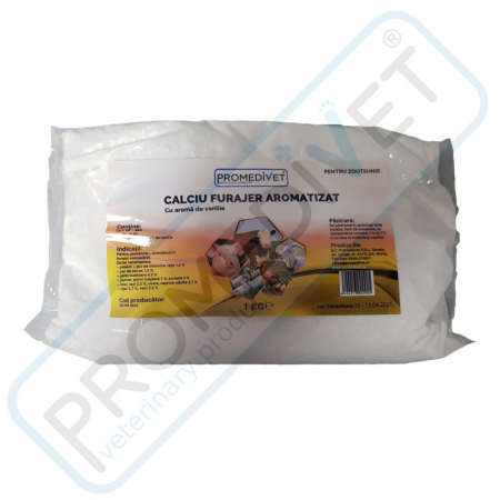 Calciu furajer și stimulatoare ouat - Calciu furajer aromatizat 1kg