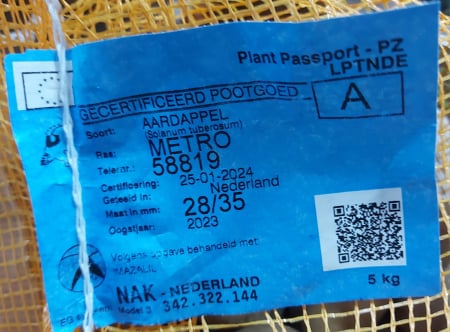 Cartofi samanta albi Metro 5KG clasa A 28/35 Olanda [1]