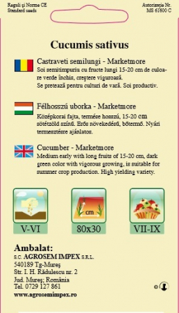Castraveti Marketmore 1.5gr [1]