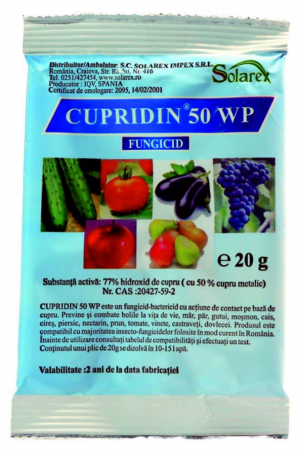 Fungicide - Cupridin 50WP 20gr