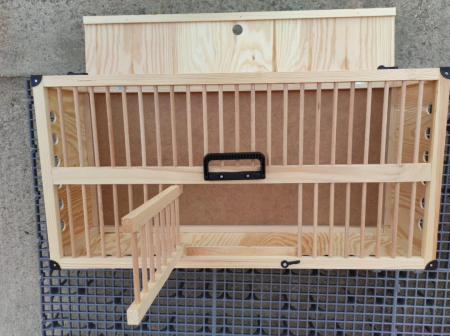 Cușcă pentru transport porumbei 80x40x21.5 CM [3]