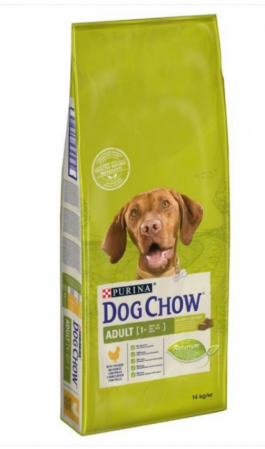 Purina - Dog Chow Caini Adult cu carne de Pui 14kg