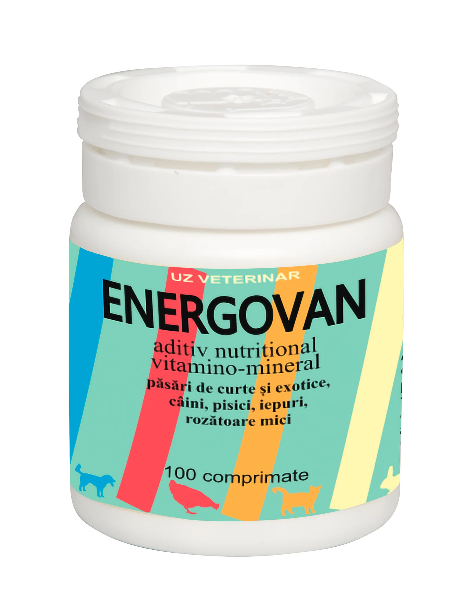 Suplimente si accesorii veterinare - Energovan 100 comprimate