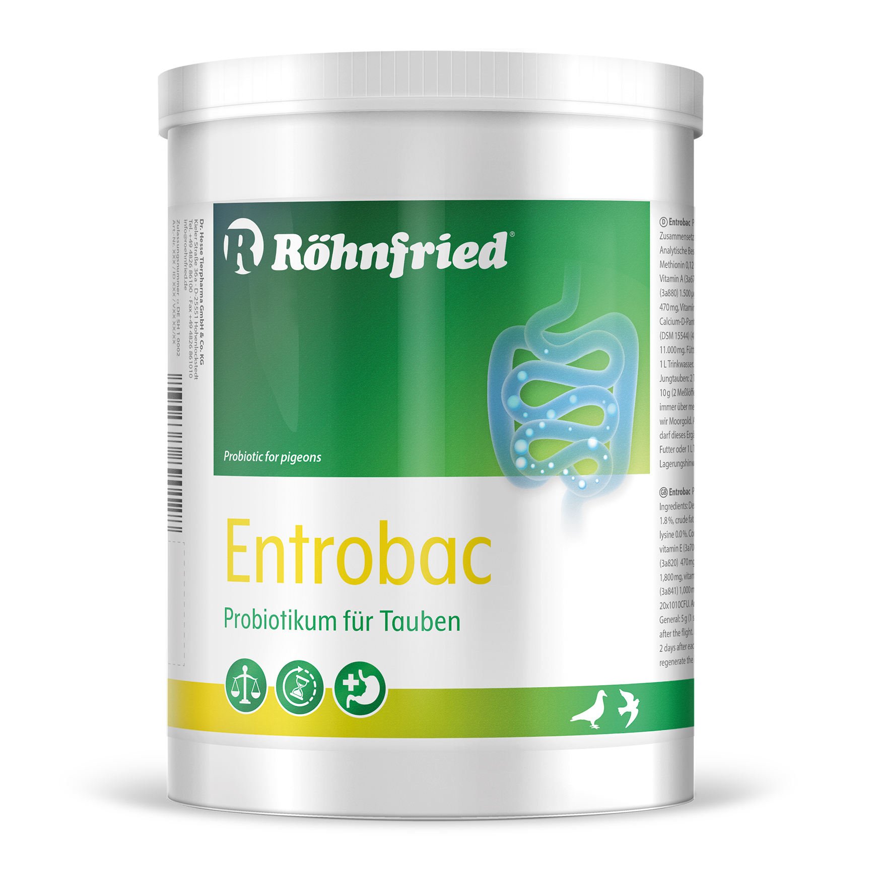 Suplimente și grituri - Entrobac 600g Rohnfried