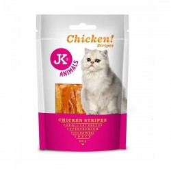 Suplimente si produse de uz veterinar - Fasii carne pui pentru pisicute 50 g