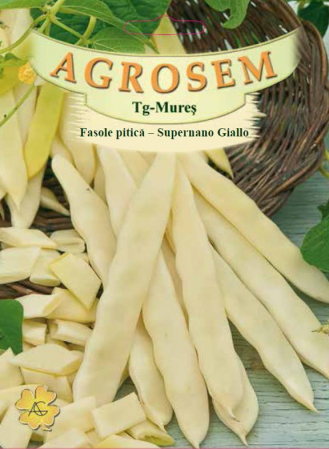 Fasole pitică galbenă lată Supernano giallo 40gr [0]