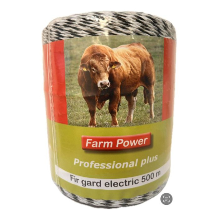 Fir gard electric - Fir gard electric Farm Power Professional Plus 500 m, cu 6 lite,1 cupru de 0.25 mm, 5 inox de 0.20mm