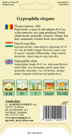 Floarea miresei albă 0.5gr [1]