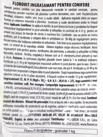 Florovit ingrasamant pentru conifere 1 kg [1]