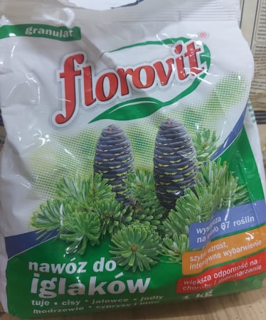 Ingrasamant - Florovit ingrasamant pentru conifere 1 kg