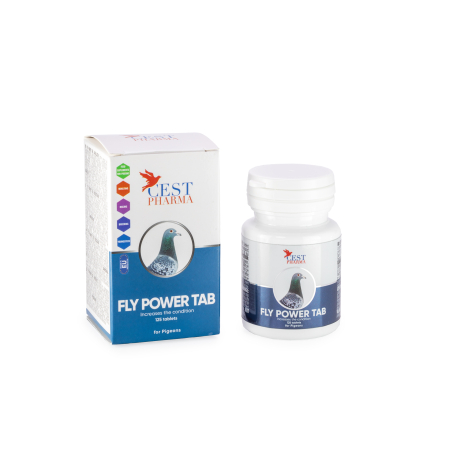 Suplimente și grituri - Fly power tabs 125 tablete - CEST PHARMA