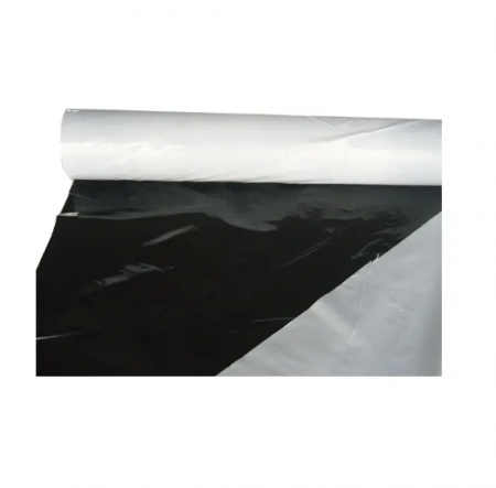 Folie mulcire alb-negru neperforata Politiv PolyDuo E1133, 30 microni, 1.2m x 500m [0]
