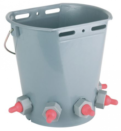 Accesorii - Galeata hranire miei, 5 tetine