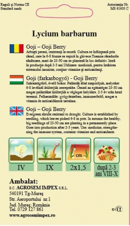 Goji berry 10 seminte [1]