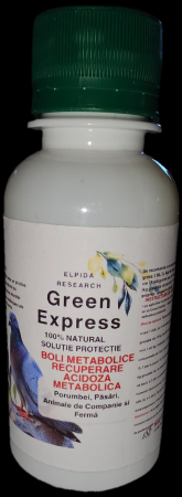 Suplimente si accesorii veterinare - Green Express Recuperare Acidoza 100ML